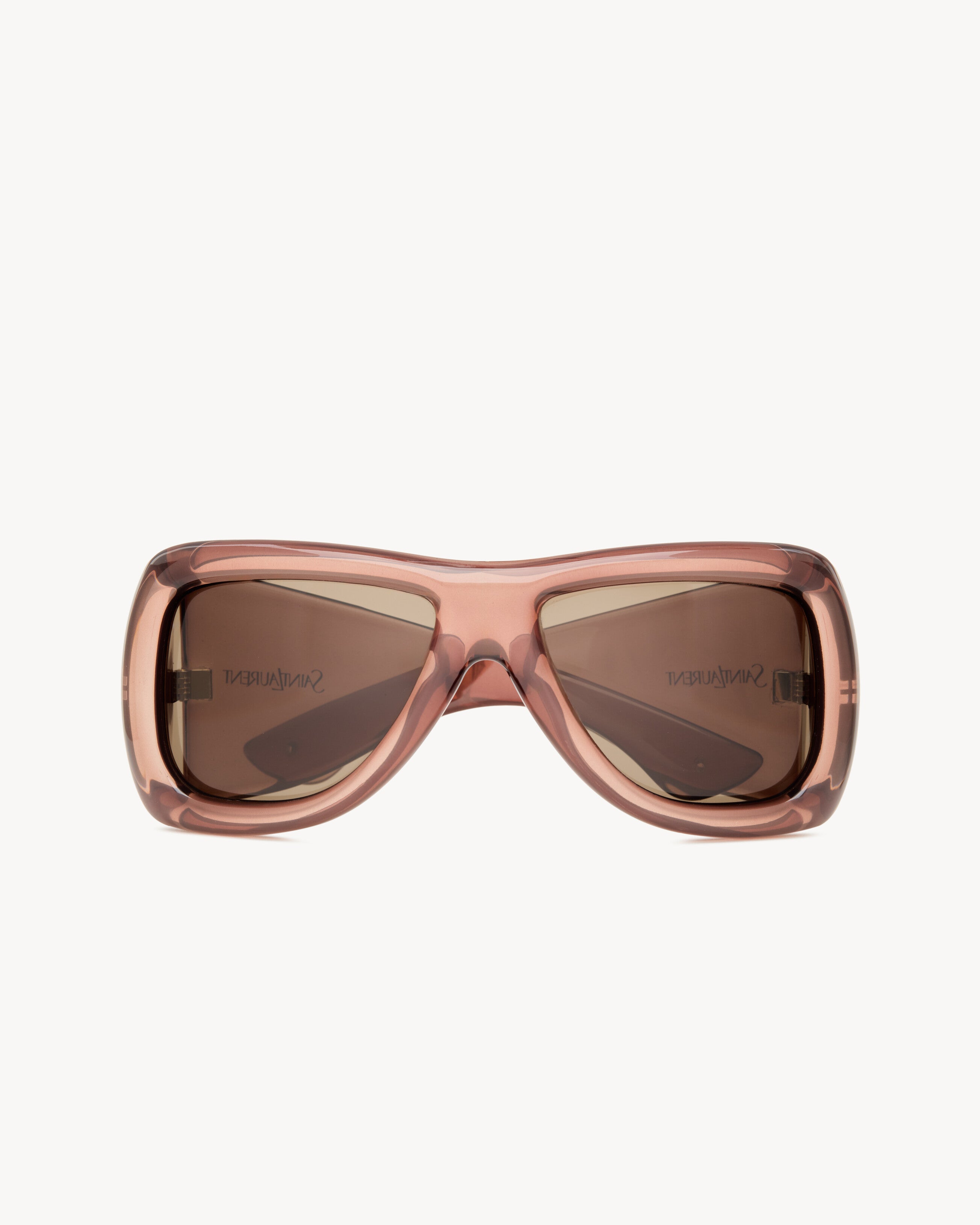 Transparent Red And Brown