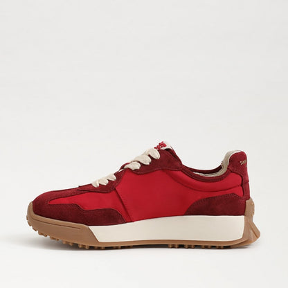 Deep Scarlet Suede