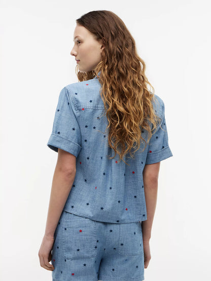 Chambray Stars