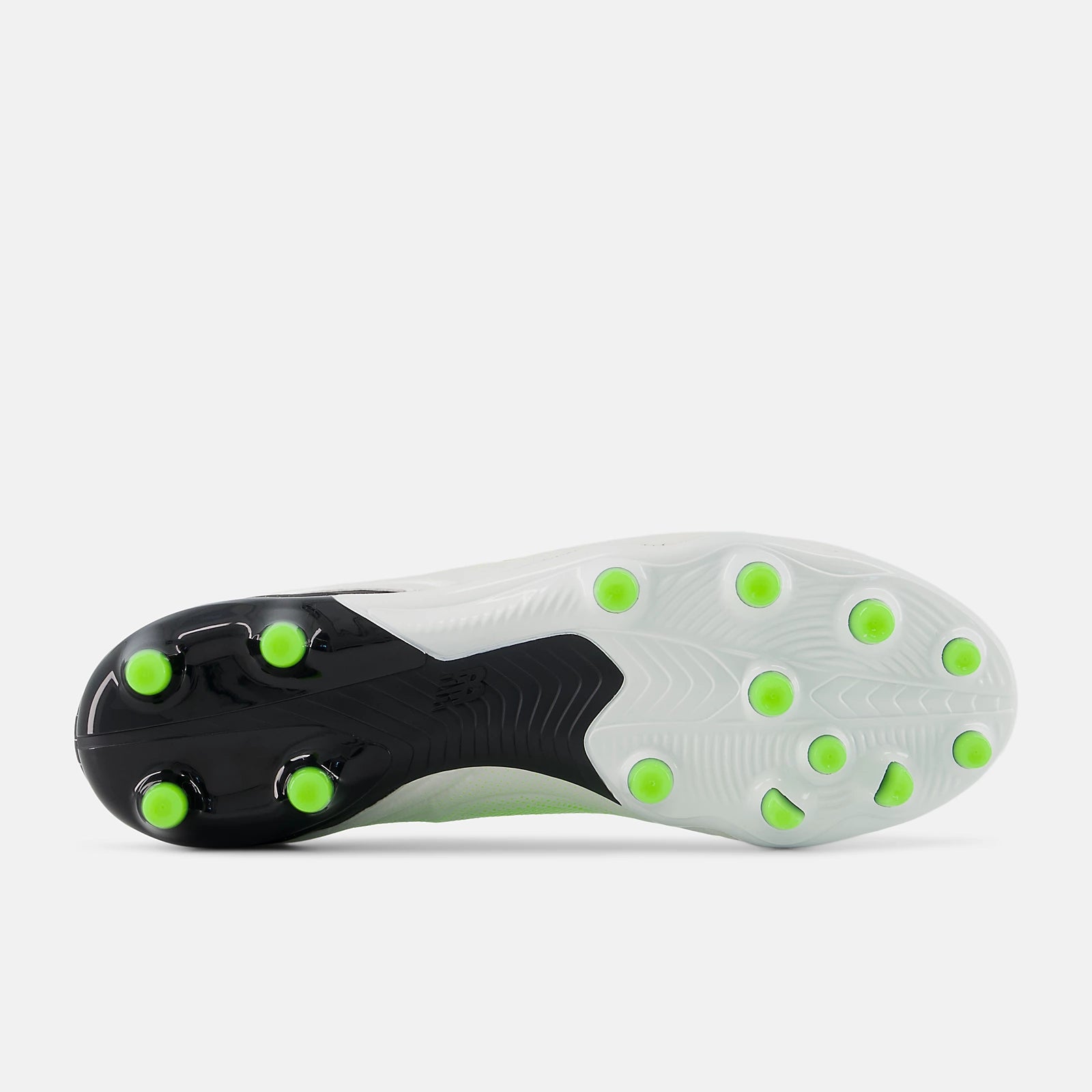 White With Black And Pixel Green