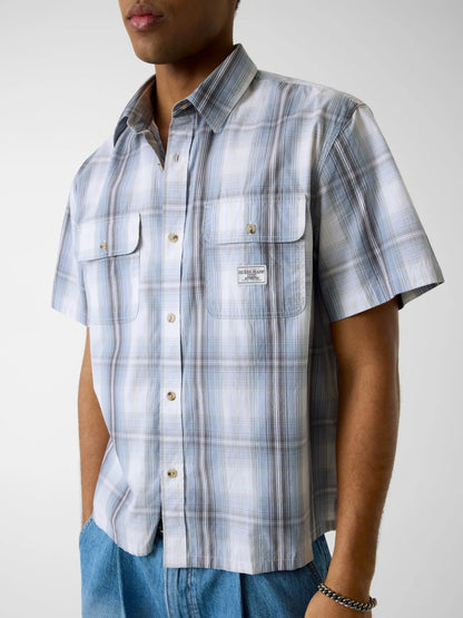 Ashley Blue Plaid