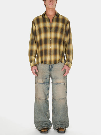 Gusa Beige Plaid