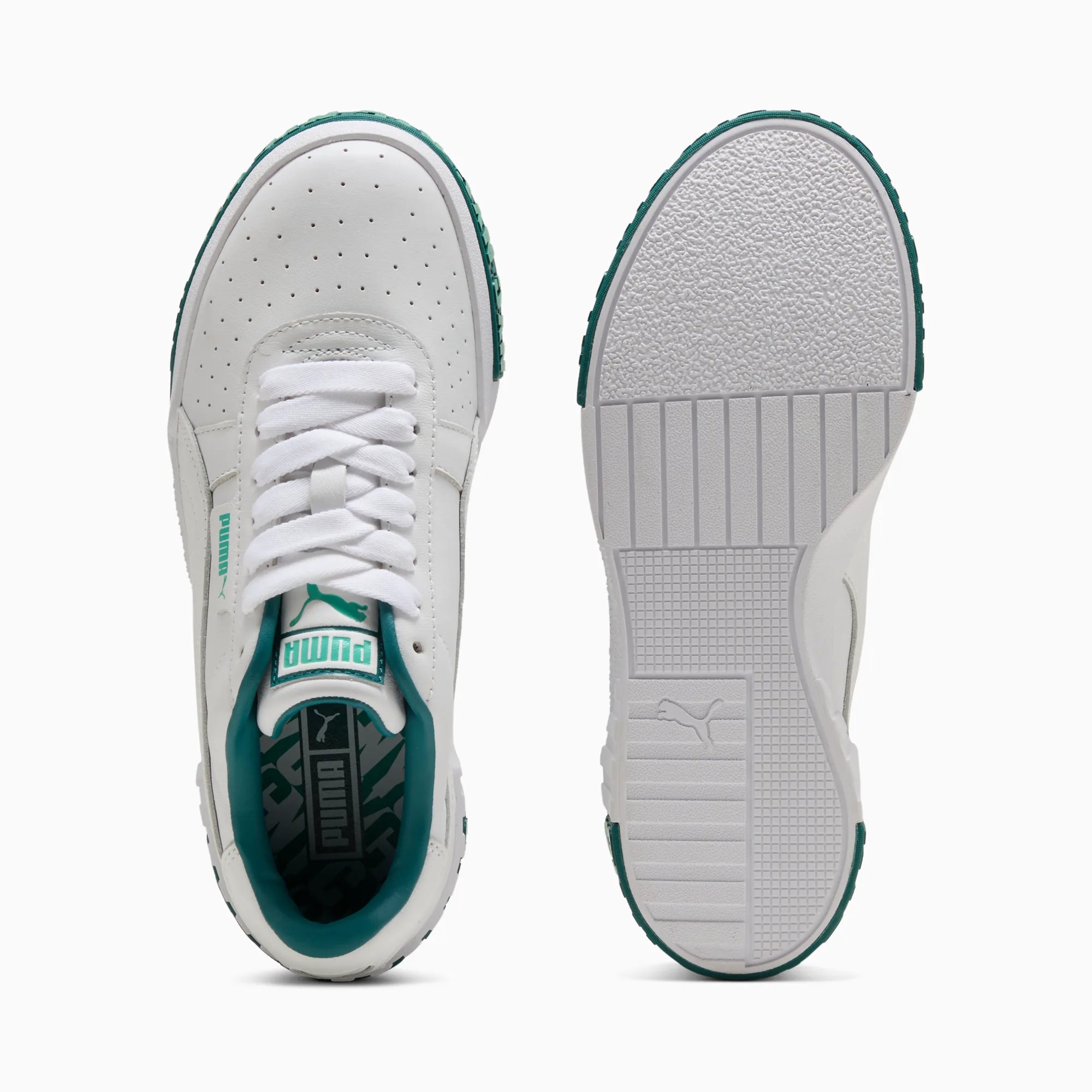 PUMA White-Emerald Ice-Vibrant Green