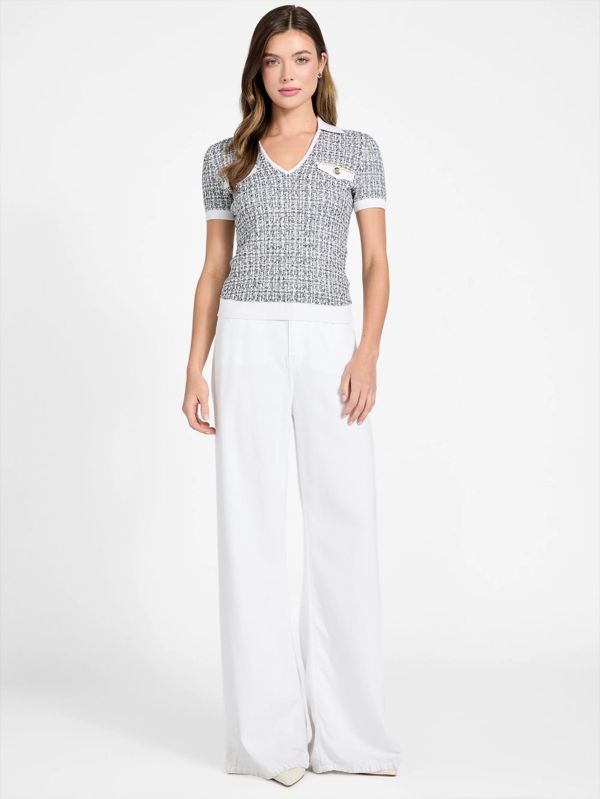 Black And White Tweed