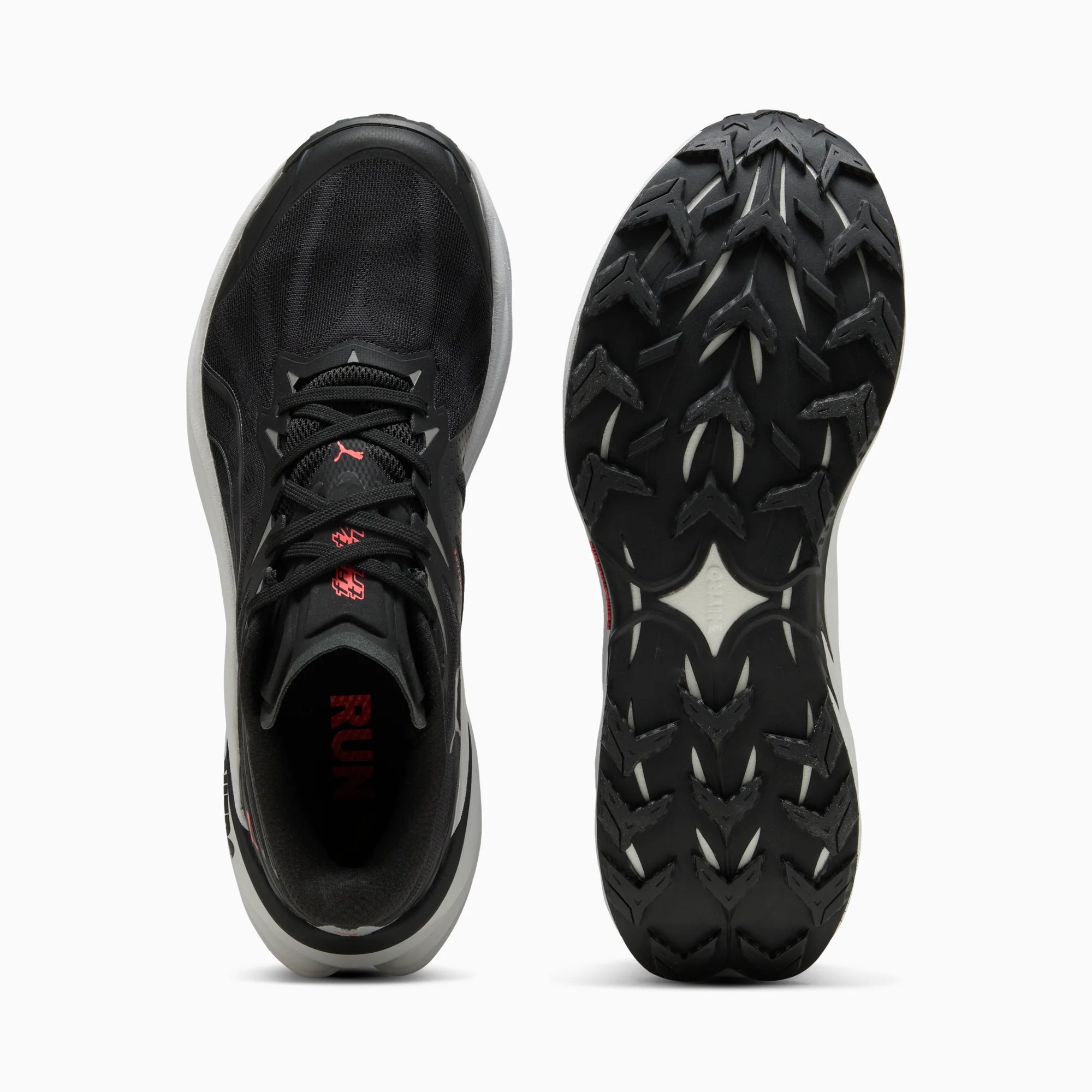 PUMA Black-Cast Iron-Red Glamour