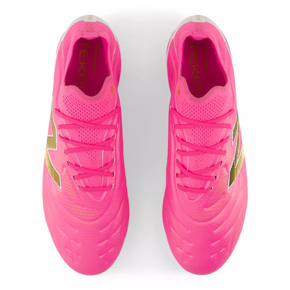Pink Heat With Metallic Gold And Pink Satin