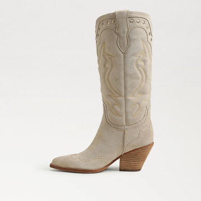 Ivory Sand Suede