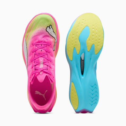 Poison Pink-Yellow Alert-Bright Aqua