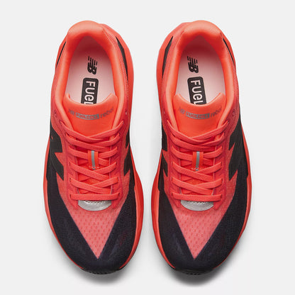 Urgent Red With Black And Silver Metallic