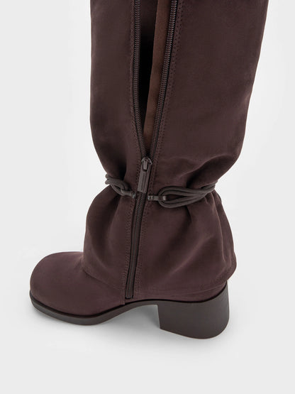 Dark Brown Textured