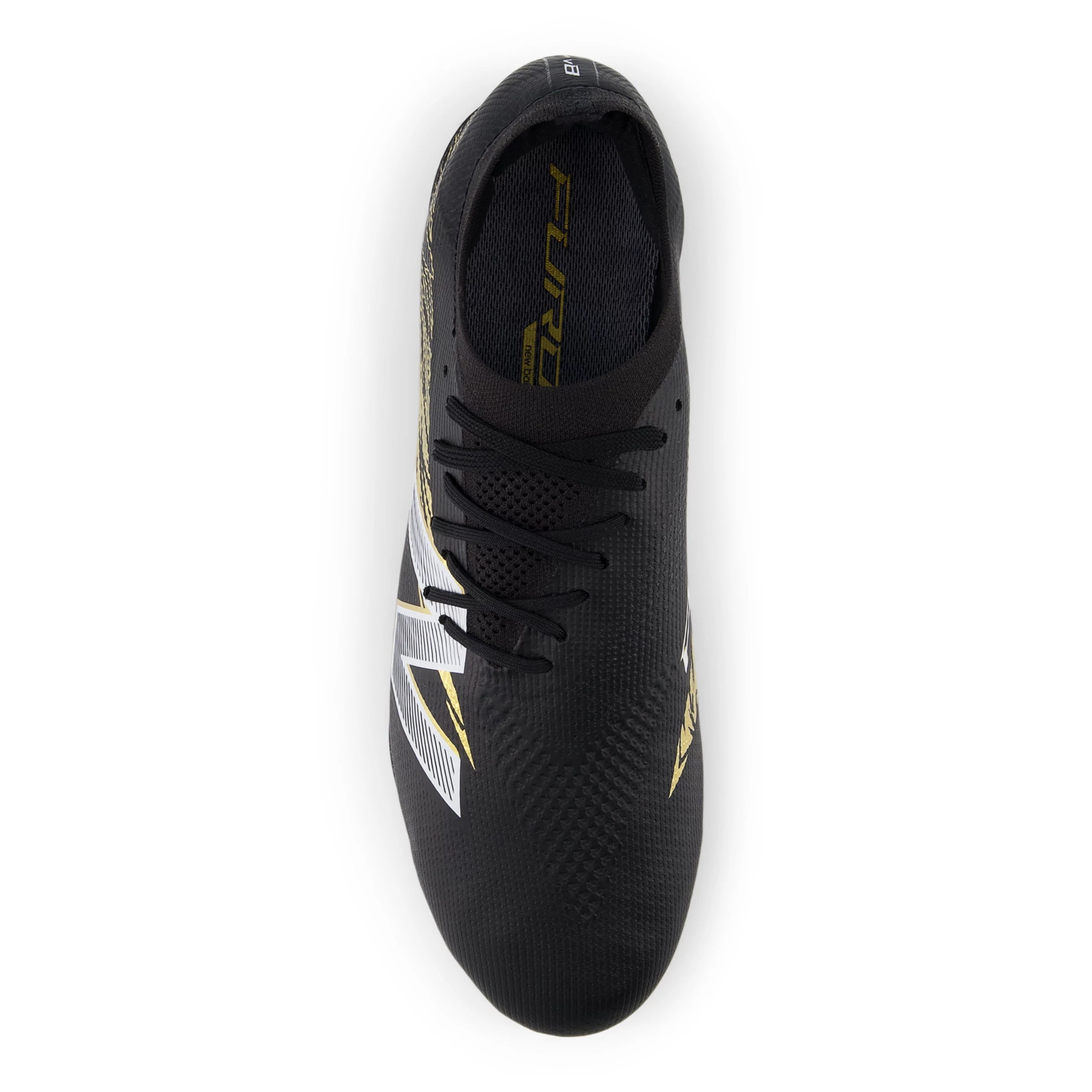 Black With Metallic Gold And Metallic Silver