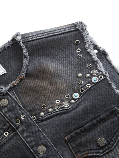 Gusa Used Black Wash