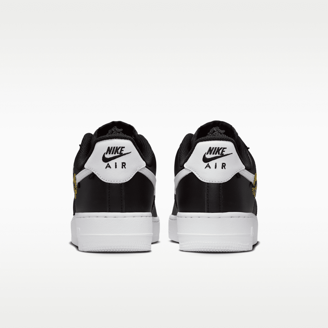 Black/Metallic Gold/White/White