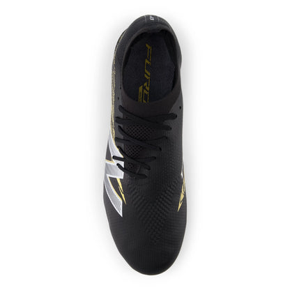 Black With Metallic Gold And Metallic Silver
