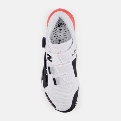 White With Black And Urgent Red