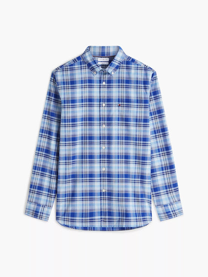 Wedge Blue Check