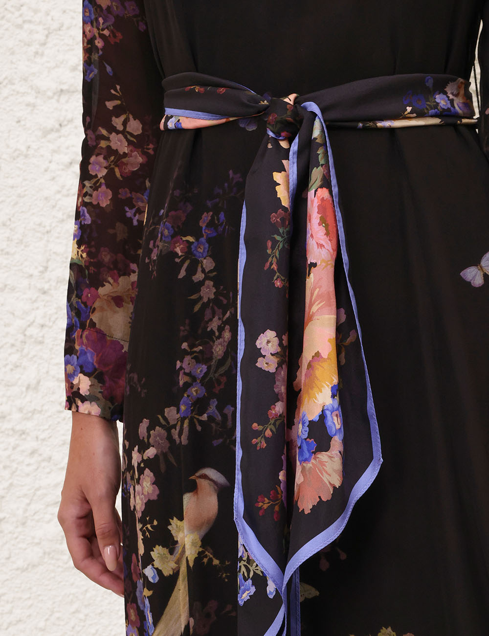 Black Multi Floral