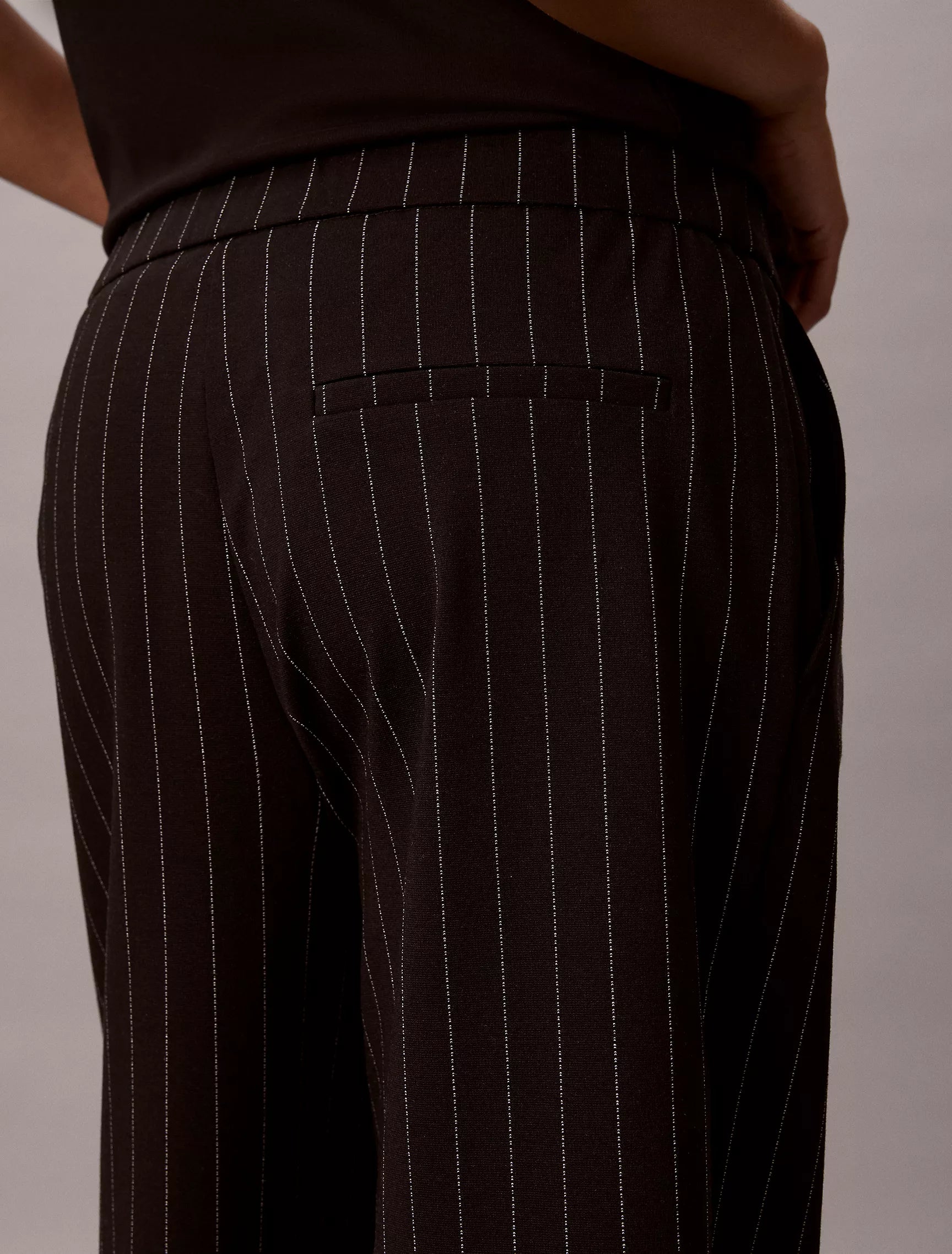 Black Pinstripe