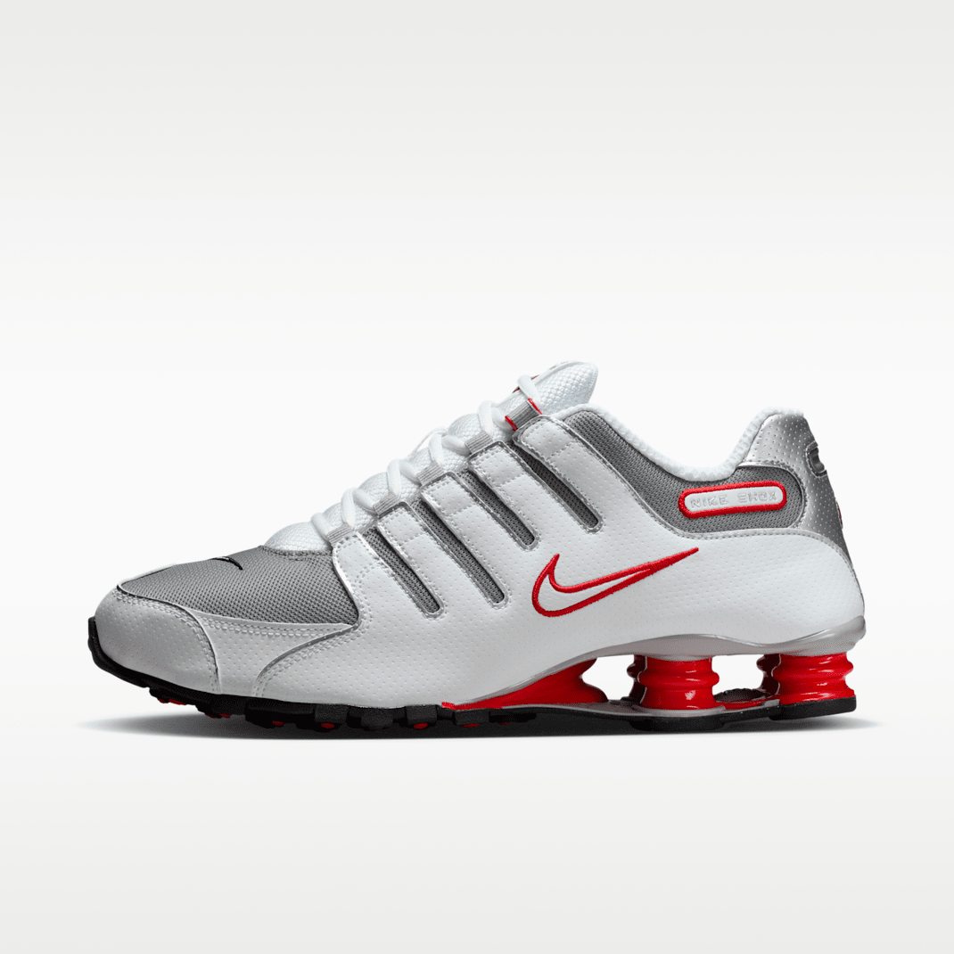 White/Sport Red/Cool Grey/Metallic Silver