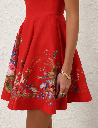 Red Floral