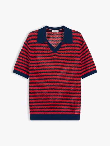 Navy Blue / Fire Red