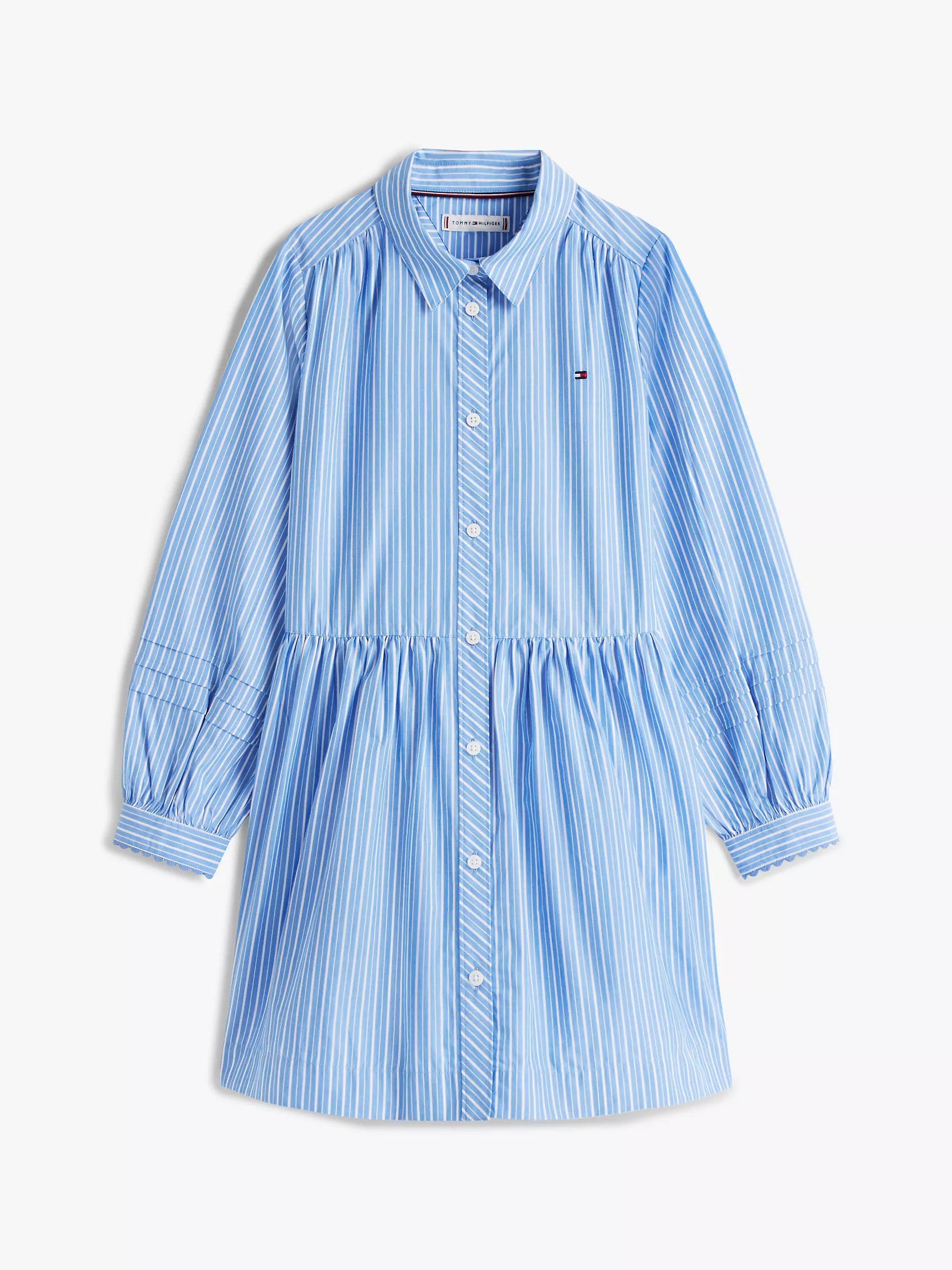 Light Powdery Blue Stripes