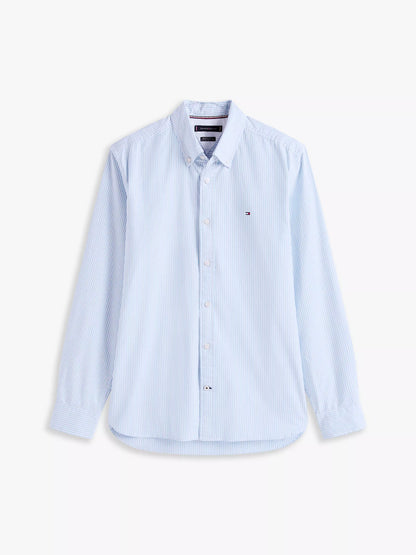 Provence/Optic White Stripe