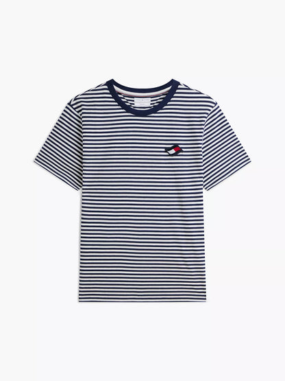 Carbon Navy/Ivory Petal Stripe