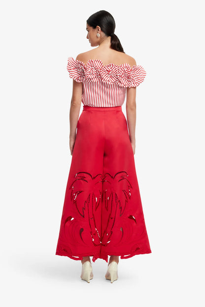 Stripes in Scarlet