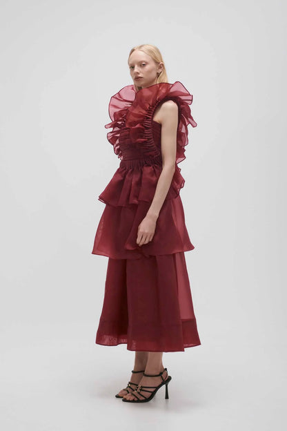 MAHOGANY RED