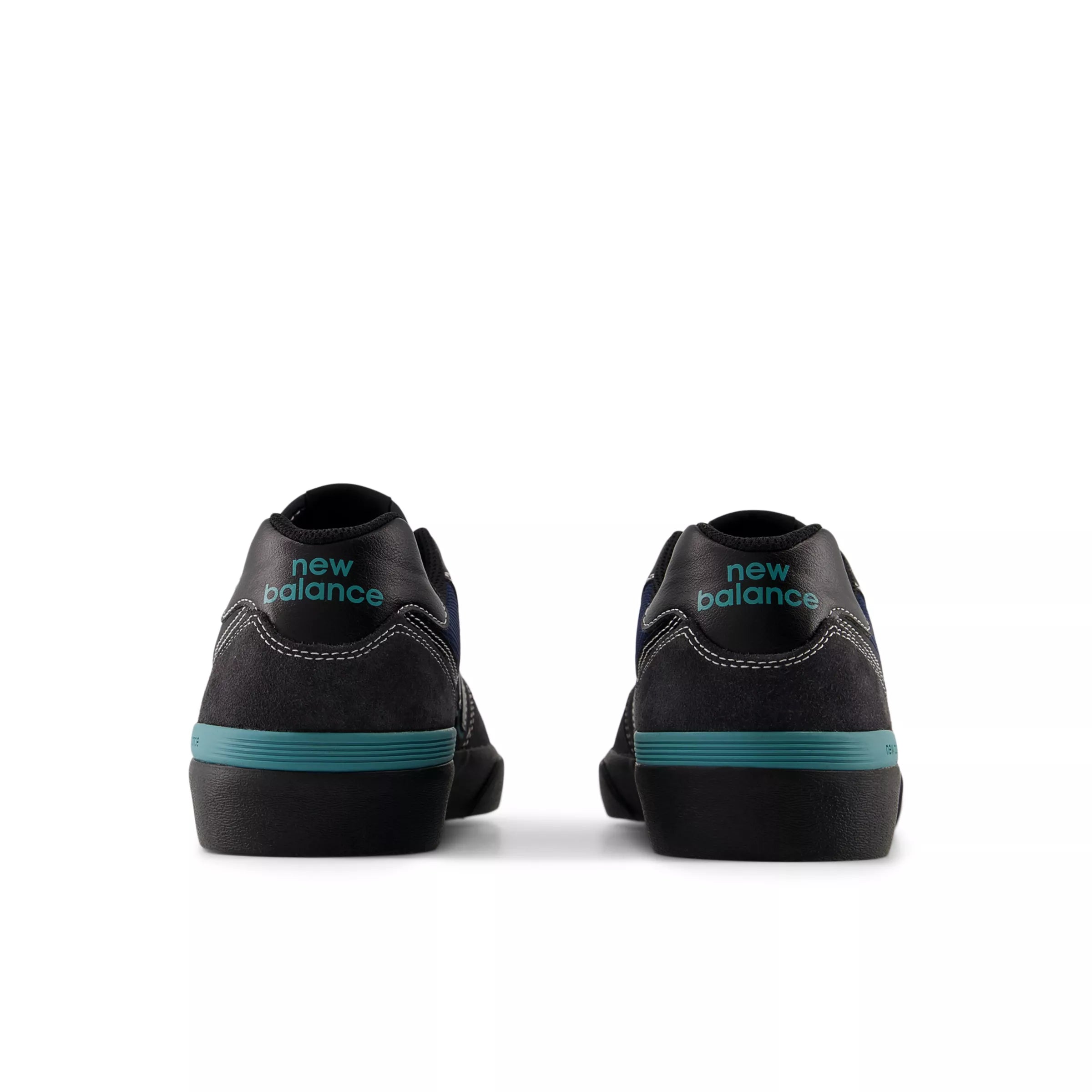 Faded Black With Faded Teal