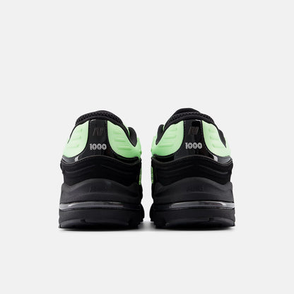 Black With Mint Flash And Light Gold Metallic
