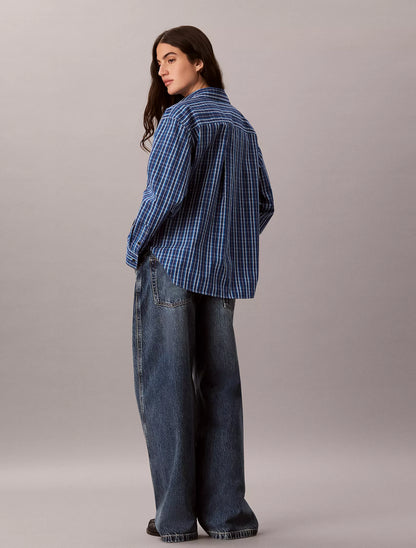 Haute Check Estate Blue / Winter Blue