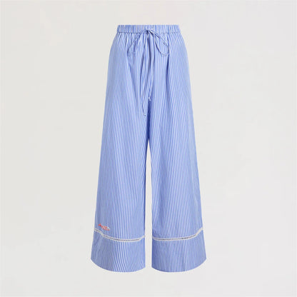 Periwinkle Shirting Stripe