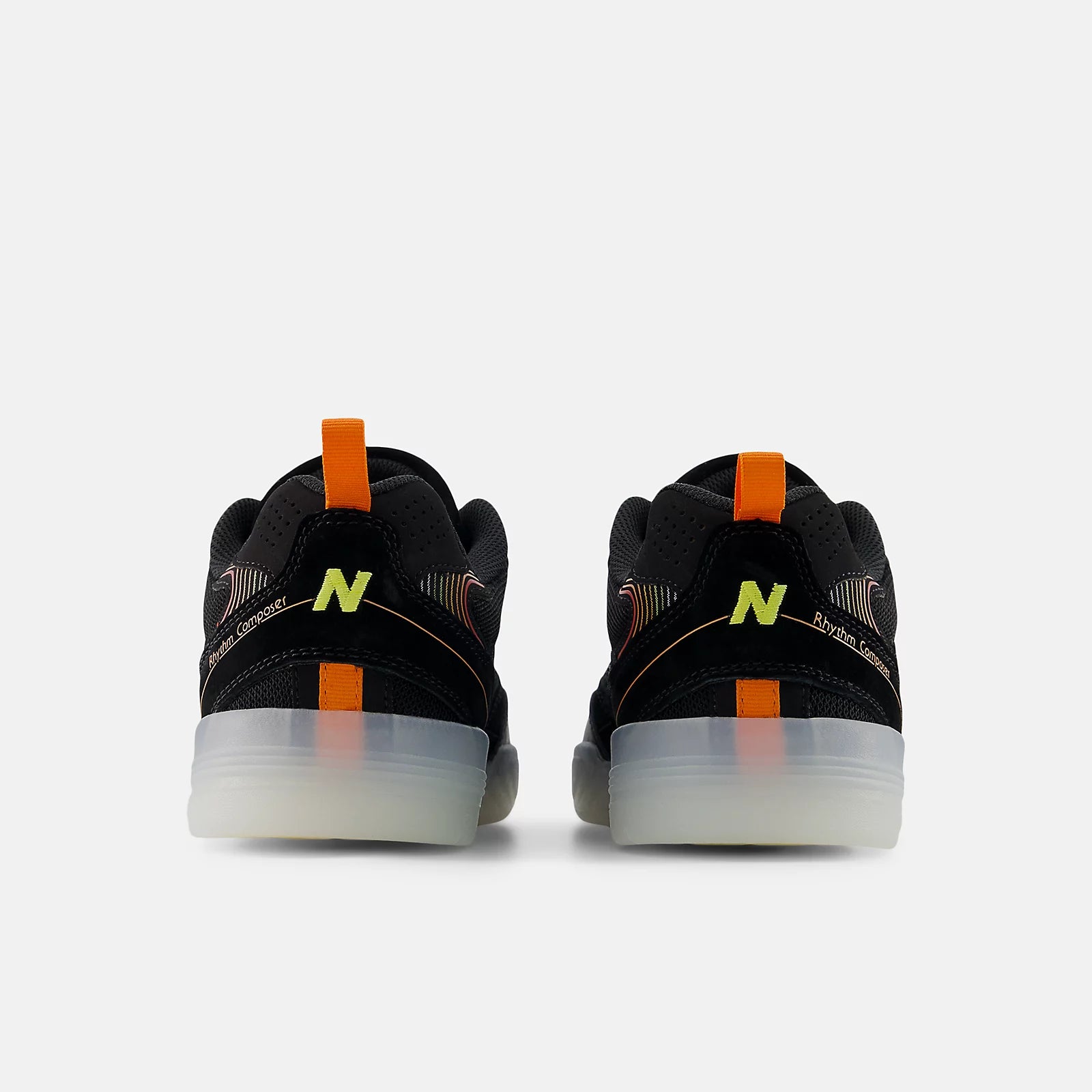 Black With Orange