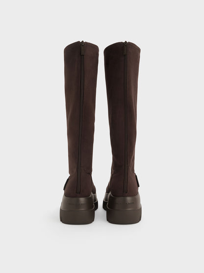 Dark Brown Textured