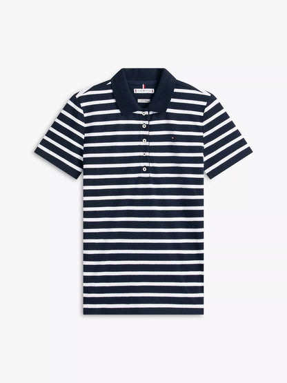 Navy Blue / White Stripe