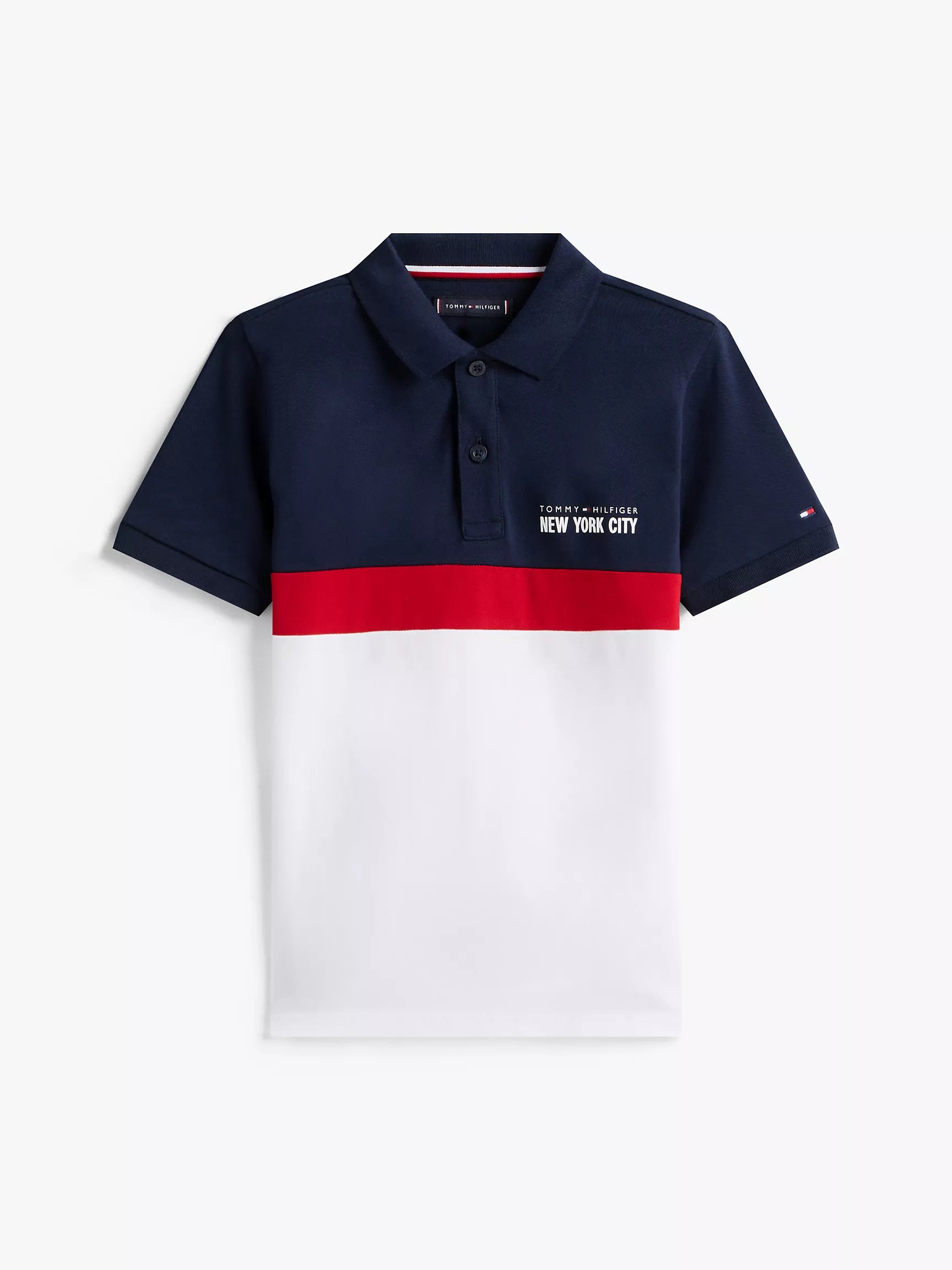 Dark Blue Colorblock