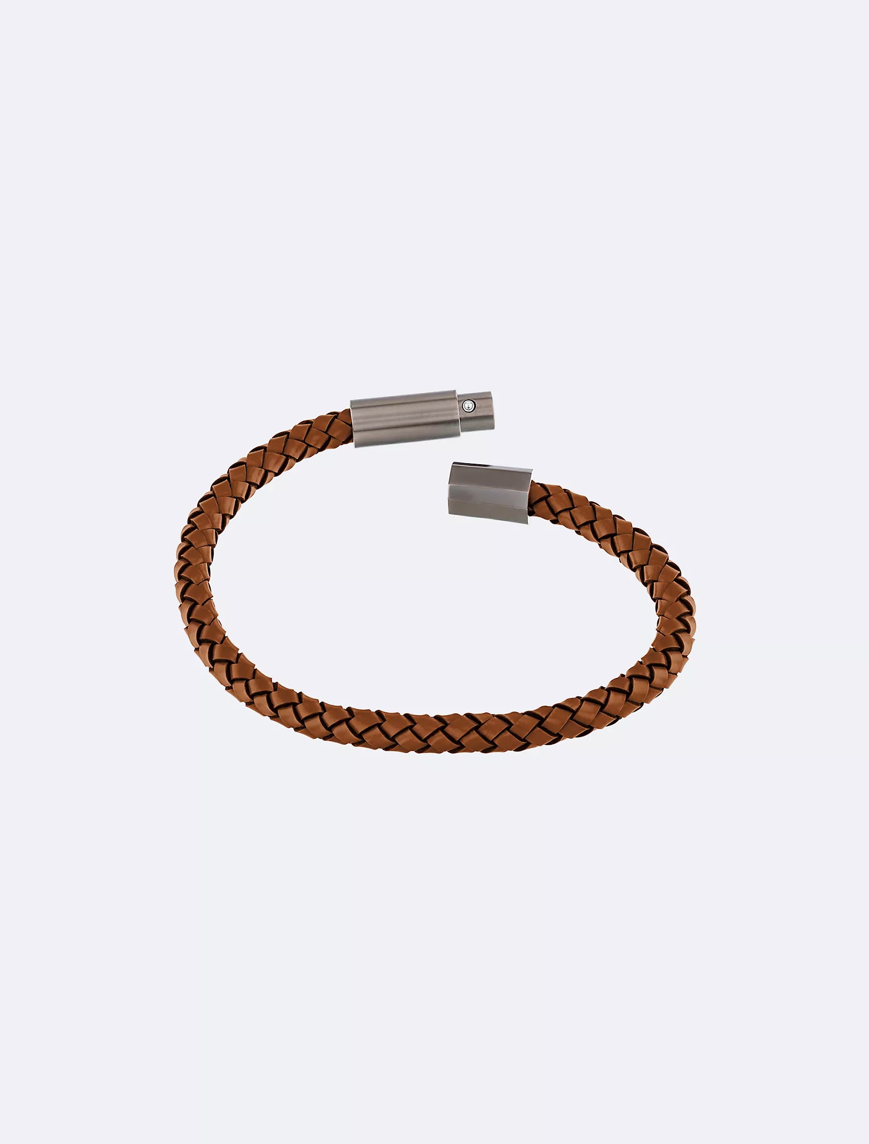 Brown / Stainless Steel / Brown Leather