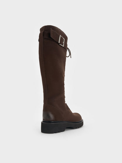 Dark Brown Textured
