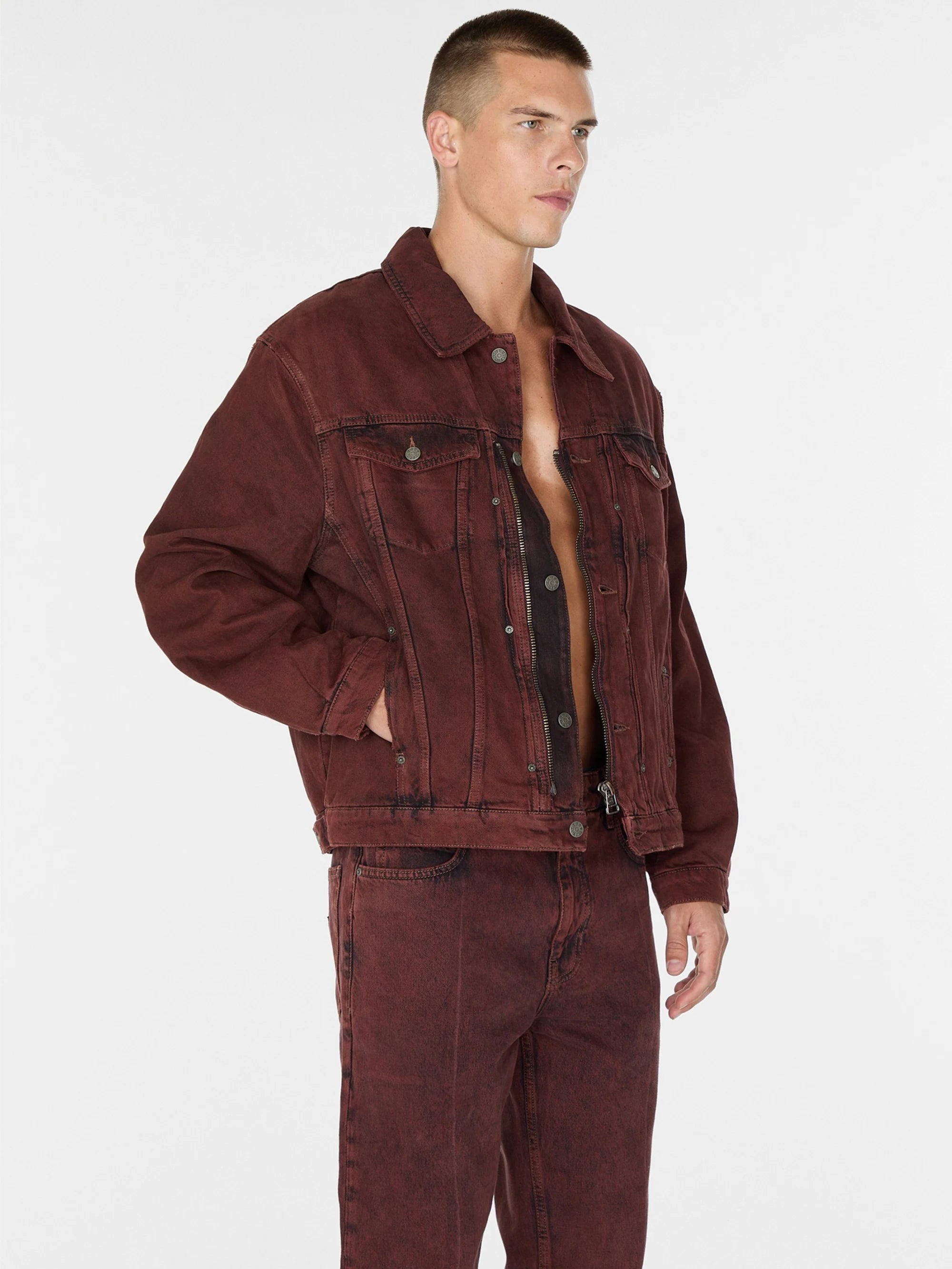 Gusa Overdyed Rose Wash
