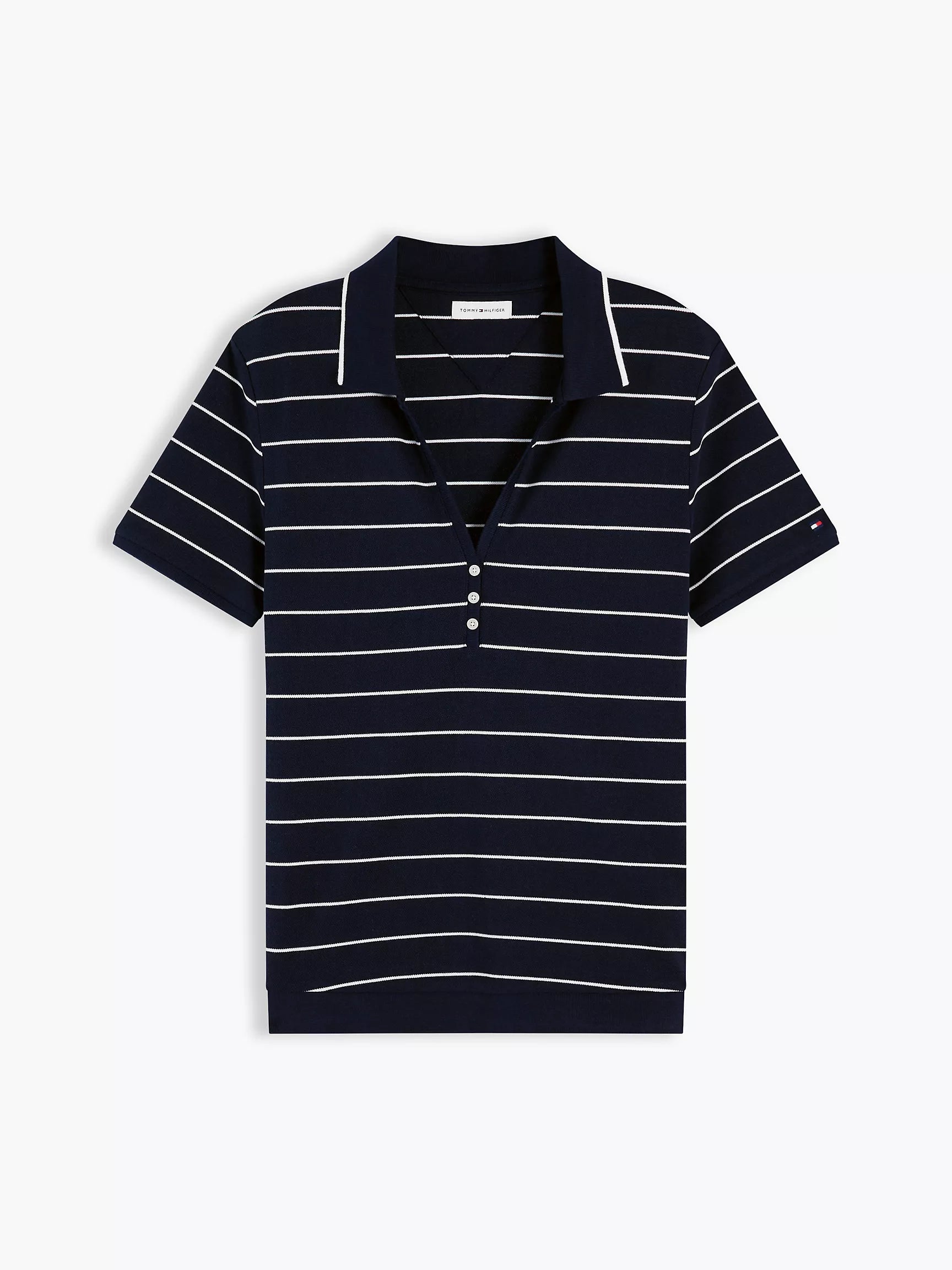 Navy Blue / Ivory Stripe