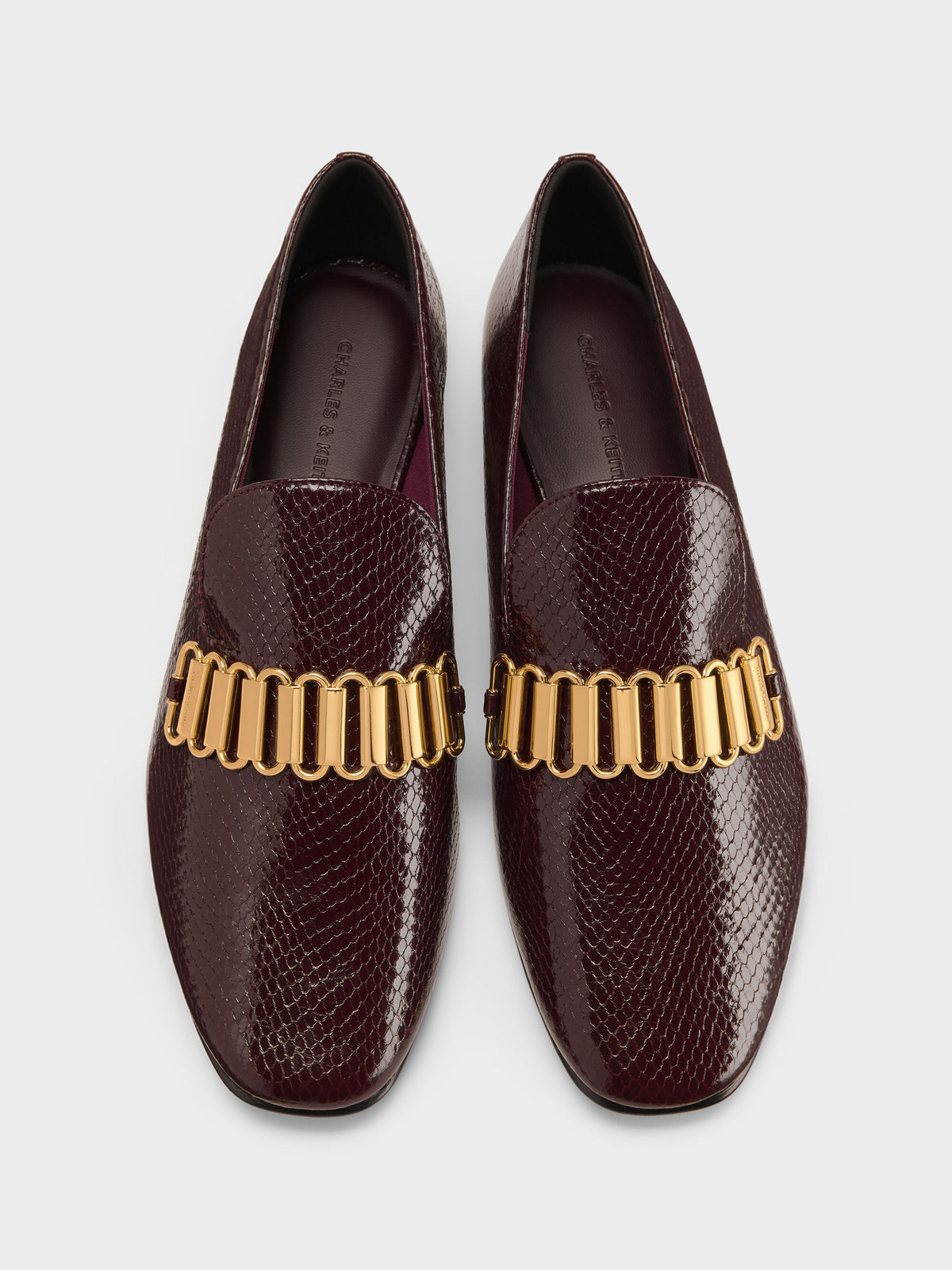 Animal Print Burgundy