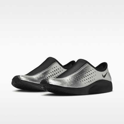 Metallic Silver/Black