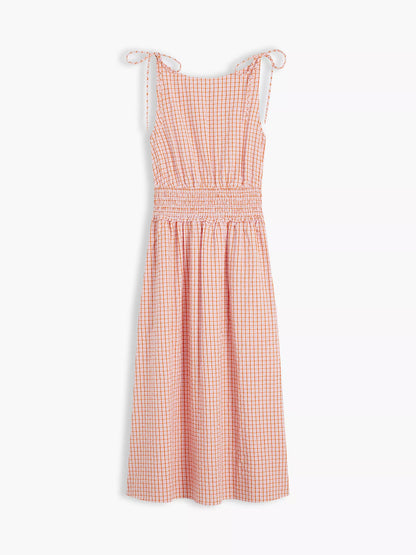 Orange Gingham