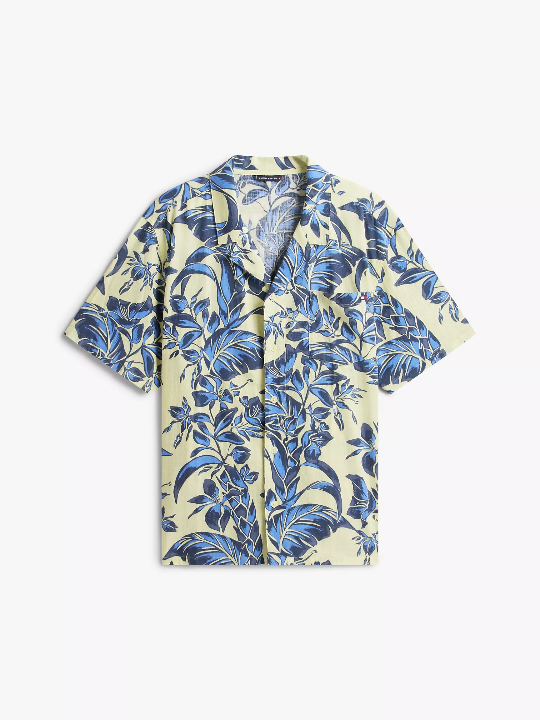 Vintage Tropical Floral Yellow Multi
