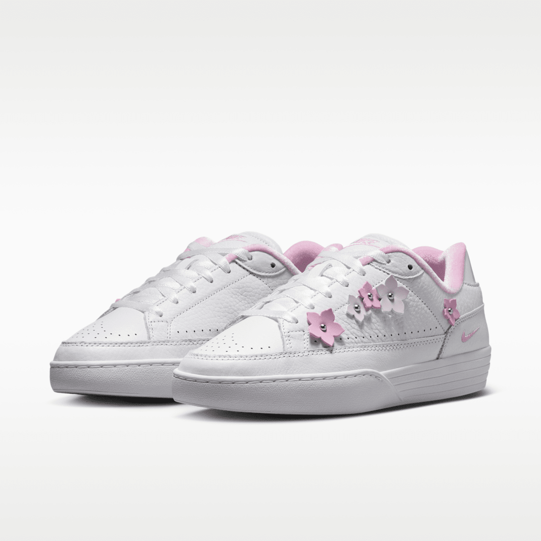 White/Bleached Lilac/Metallic Silver/Pink Rise