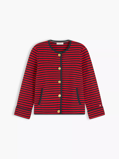 Navy Blue / Fire Red