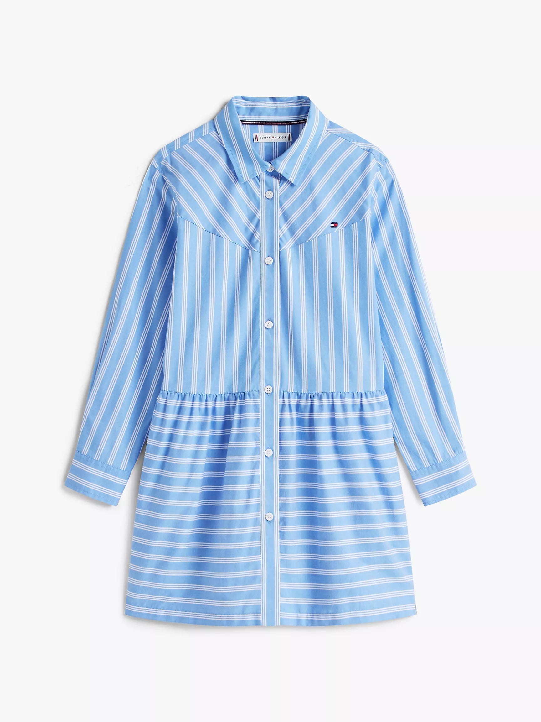 Light Powdery Blue Stripes