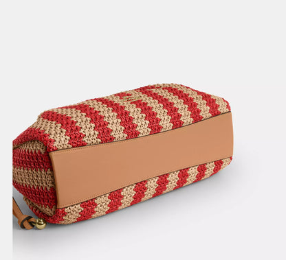 Gold/Red/Tan